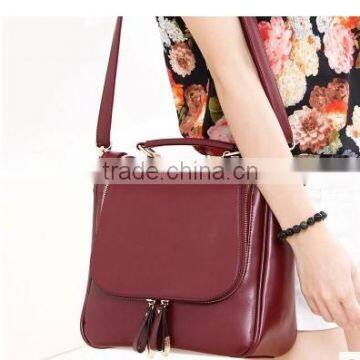 Hot New Products Top Grade Quality Multipurpose Ladies Genuine Leather Backpack photo-2