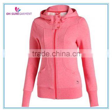 custom embroidered hoodies ladies fitness hoodie