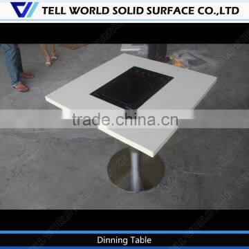 Square dining tables/hot sale dining table/pictures of dining table