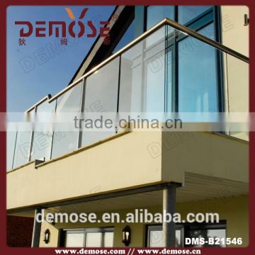 concrete balcony kit stainless steel plexiglass panels railing