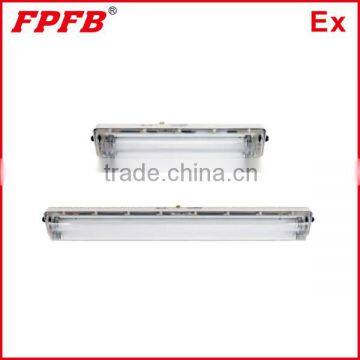 BYS EX full plastic fluorescent lamp double tube IP65