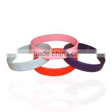 Single Color Silicone Bracelet