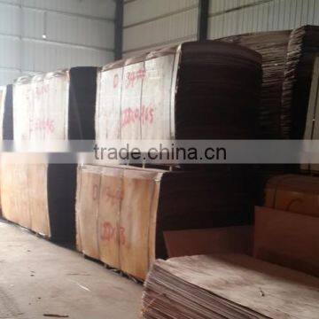 Linyi Factory 0.3mm 0.35mm 4*8 3*6 Okoume Engineered Wood Veneer for India Okoume Engineered Wood Veneer photo-3