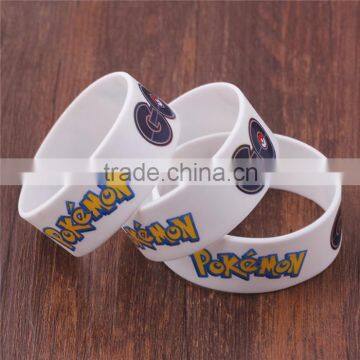 Silicone bracelet custom Pokemon GO silicon rubber band rubber bracelet silicone wristband silicone bracelet custom