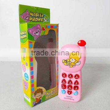 Lovely plastic mobile phone toy for kids