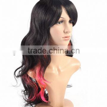 wholesale the outstanding colorful ombre hair weft made of smooth pure brazilian human hair