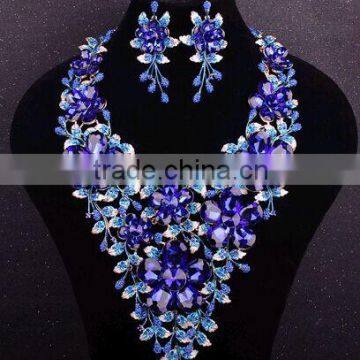 2016 New Arrival Costume & Fashion Jewelry for Aso Ebi Party/High End Fashion Jewelry Necklace Wholesale photo-5