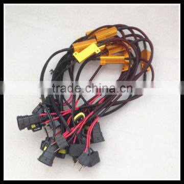 LED warning canceller 50W 881 880 LED error canceler cables wiring harness for Honda car light accessories