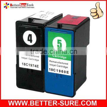 Printer Ink Cartridge For Lexmark 4 Lexmark5 Remanufactured Lexmark Ink Cartridge For Lexmark4 Lexmark5(Super Quality)