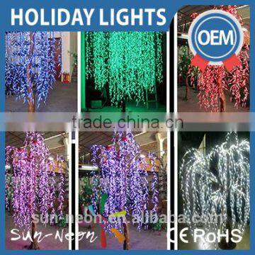 Led Willow Tree Lamp Wedding Decorative Simulation Trees