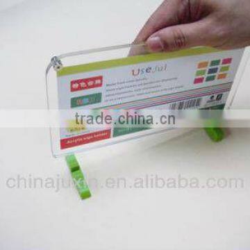 Acrylic Sign Display With Color Corner