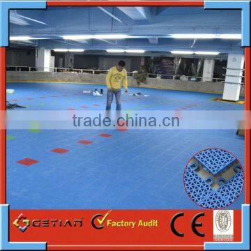 plastic roller hockey mat