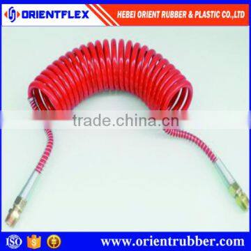 colorful flexible PU pneumatic coil hose