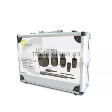 8pcs TCT Dimond Core Drill Set in Aluminium Case