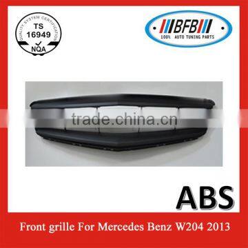 Car Accessories W204 Front Grille ABS Center Grille For Mercedes C-Class