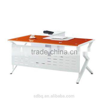 foshan office furniture modern glass office desk top hot selling PT-D0503