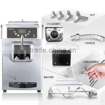 20L low noise CE certification small size home soft ice cream machine
