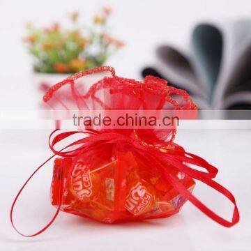 Round Organza Pouch,Cheap Sheer Organza Pouch                        
                                                Quality Choice