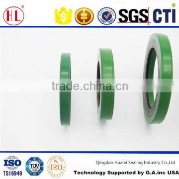 TC Type Differential Sizes Viton Rubber Covered Water Resistant Hydraulic Pump PTFE Oil Seal photo-2