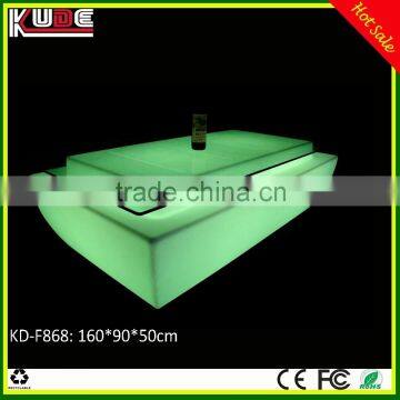 LED Furniture KD-F868 LED center square table for living room