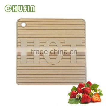 Square Shape Food Grade Silicone Table Mat photo-4