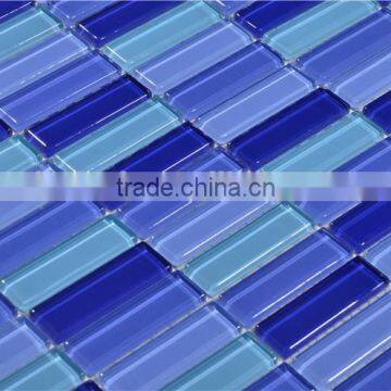 Thickness 4mm Mixed Color Glass Mosaic for Bathroom Wall Use photo-5