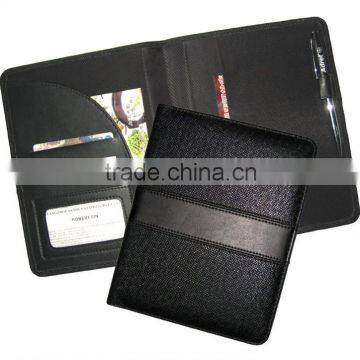 SYNTHETIC LEATHER PORTFOLIO WITH NOTEPAD