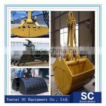 Hydraulic Clamshell Grab Bucket for Mini Excavator photo-5