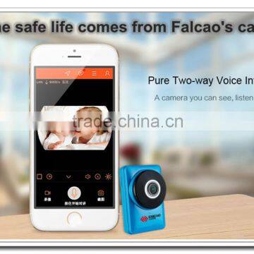 1.0 MP Night Vision Baby Monitor Support Two-way Voice Mini WiFi IP Camera