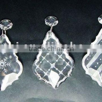 #CTD-06,crystal leaf pendants for decoration