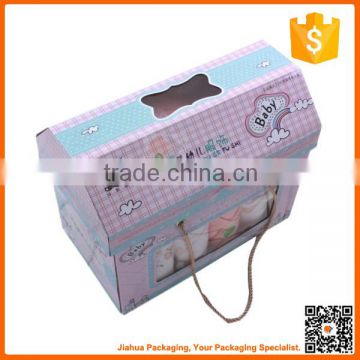 Single wall corrugated box