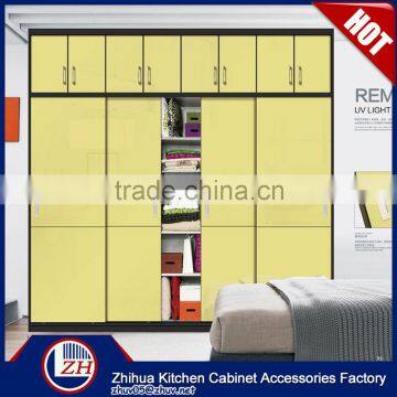 Double color wardrobe design furniture bedroom shoe closet