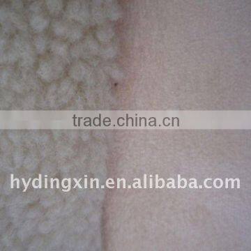 poly fleece bond with suede fabric