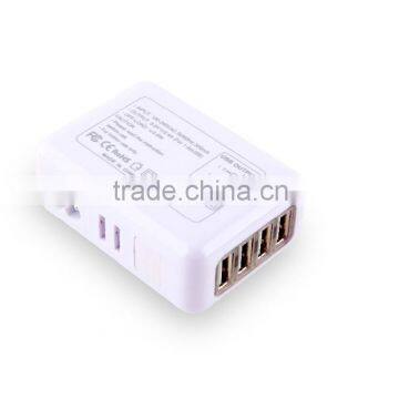 Portable 6 Port USB Desktop Rapid Charger. Intelligent USB Charger with Auto Detect,universal usb multi charger