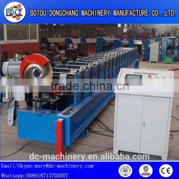 High Speed PLC Control Squared Downspout Roll Forming Machine For Rainwater Downpipe