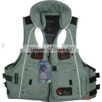 Fishing vest with CE