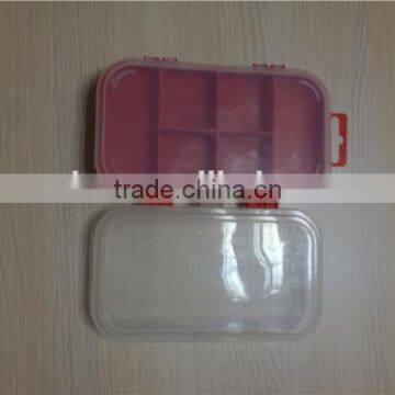 two layer suspension small plastic storage box