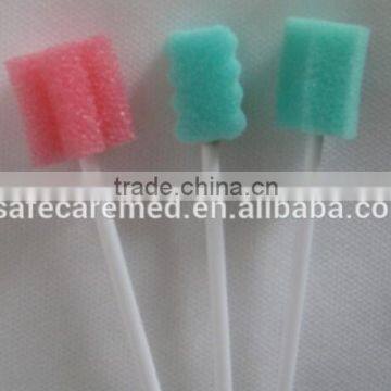 Disposable Oral sponge swab for teeth