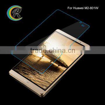 OEM Oleophobic coating tempered glass protector for Huawei MediaPad M2 tempered