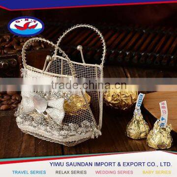 Newest Factory Sale Novel Design Organza Drawstring Candy Bag From China photo-4