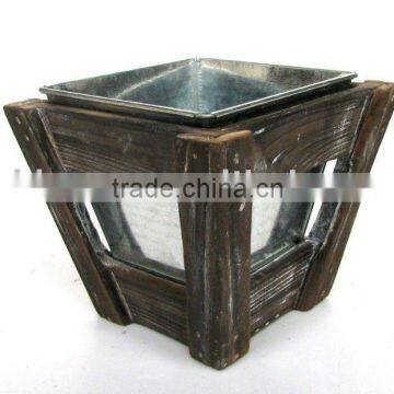 Hot Sales Square Wooden Flower Pot