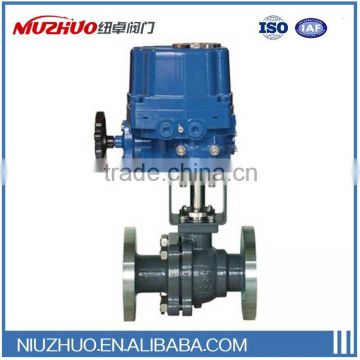 Simple Electric O-type ball valve buy direct from China manufacturer