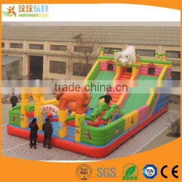 Best quality of PVC kids inflatable bouncers inflatable water slides