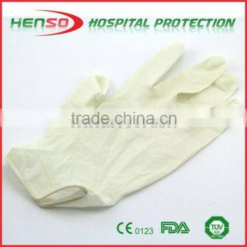 100% natural Latex Examination Gloves