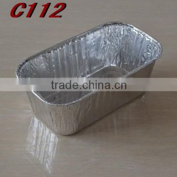 airline aluminum foil food container C112