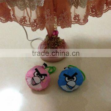 bird logo foldable bag,190T nylon bag,polyester foldable bag