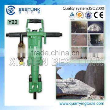 Y20 pneumatic stone drilling machine