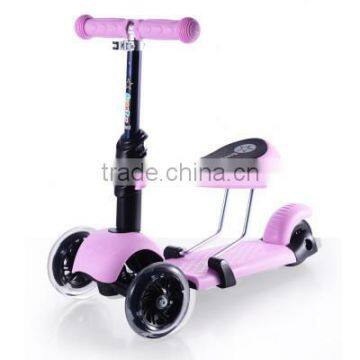 2016 cheap foot pedal kick scooter for kids hot sale