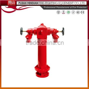 2 way pillar fire hydrant cast iron type