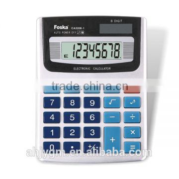 Promotion 8 Digit Solar Power Office Calculator with good quality